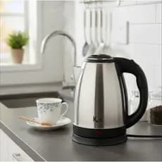 Chaleira Jarra Elétrica Inox Prateada 1.8litros