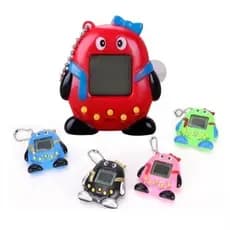 Kit 5/10/15/20 Bichinho Virtual Tamagochi Animais Brinquedo 168 Bichos Com Cordão Game Bixinho Virtual