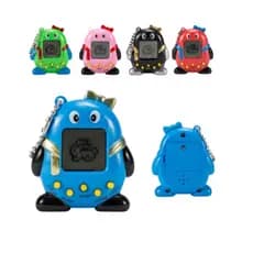 Novo Bichinho Virtual Tamagochi Animais Brinquedo 168 Bichos Com Cordão Game Bixinho Virtual