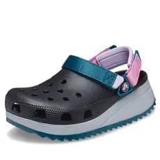 Sapatos de sola grossa aumentando buraco Lava Pop legal andando antiderrapante masculino feminino leve sandálias de prai