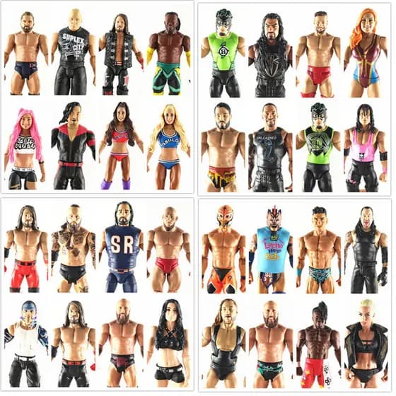 [1] Mattel Mattel Genuine Bulk Wrestler Wrestler 23cm Action Figure Boneca Modelo