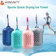 MIBEAUTY Toalha Fresca De Fitness De Secagem Rápida , Mini Esportiva De Gel De Sílica , Microfibra
