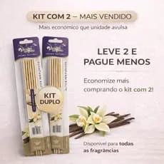 Kit Vareta Mágica Perfumada - 2 Embalagens com 5 unidades - Aromatizador - Difusor de Ambientes