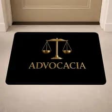 Tapete de Porta Antiderrapante - Advocacia- Entrada - 40x60 - Profissão - Advogado