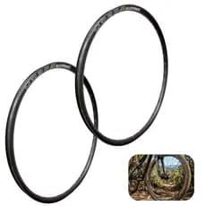 Par Aro Alexrims MD25 29er 32 Furos Disc Tubeless Ready Preto