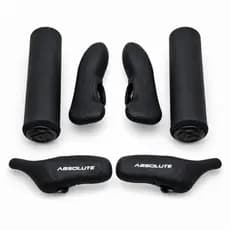 Manopla Absolute Com Bar End Ergonômico Para Bicicleta MTB Speed Urbana Guidão 22,2mm