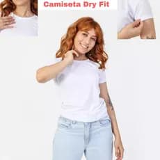 Camiseta baby look  Dry Fit Feminina de academia treino, básica