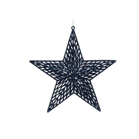 Estrela de Natal Decorativa 25 cm Pendente para Árvore de Natal Tok da Casa
