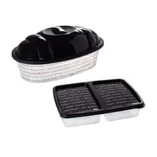 Kit Porta Pão Frances + Pote Presunto e Queijo Estampa decorada Coração Mesa Posta Plasútil