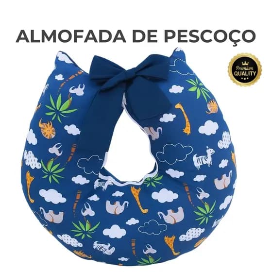 Almofada De Amamentação Ergonômica Capa Removível Enchimento Macio