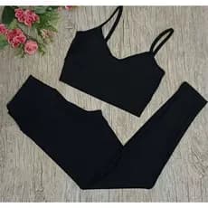 Conjunto Fitness Feminino  Top Alçca