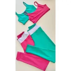Conjunto fitness para malhar zero transparência