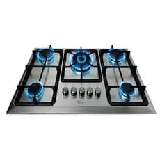 Fogão Cooktop De Embutir 5 Bocas A Gás Tripla Chama Fischer