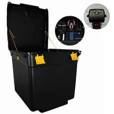 Caixa Baú Bauleto 110 Litros Motoboy Entrega Delivery Icbras