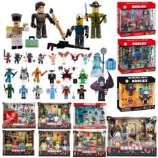 Jogo Roblox Character Building Blocks Figuras Toy Roblox Action Figure Brinquedos Collectibles Presente Para Crianças