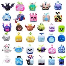 Roblox Blox Fruit Plushie Toy Spirit Dragon Control bloxfruit Adventure Stuffed Blox Fruit Toy Presente de Natal