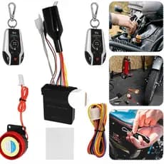 Scooter Assaltante Vibração Alarme Remoto Partida Do Motor Para Honda/Suzuki Universal 2 Vias Dispositivo De Da Motocicl