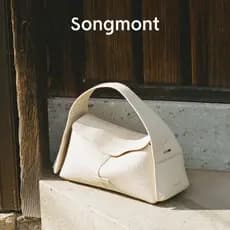 Songmont Pendurado Orelha Série Pequena Gotejamento Saco De Teto Um Ombro Crossbody Commuter Lazer Hobo