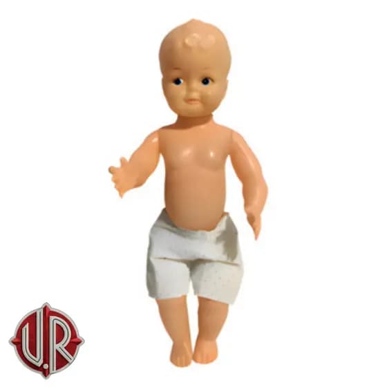 Boneco Anos 80 Garotão Dedé de Plástico para Bebês e Crianças Modelo Antigo Clássico e Nostálgico