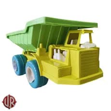 Caminhão Caçamba Caçambão Basculante Brinquedo Carrinho de Plástico 34cm Infantil