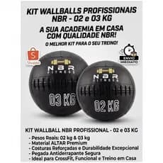 Wallball Funcional 02kg 03kg Medicine Crossfit Boll Treinamento Clínica Fisioterapia Futebol