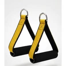 Puchador de Mão Estribo Nylon alça CrossOver Remada Academia Pilates Puchada Tríceps Bíceps Costas - Par