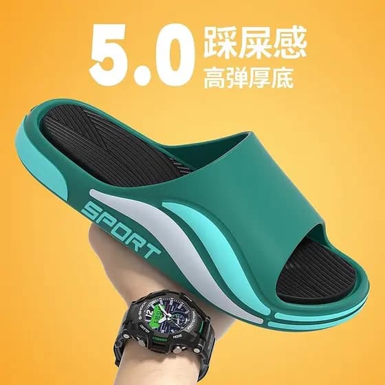 Sandália De Praia De Verão Com Sandálias Macias Antiderrapantes Para O Banho Masculino Bath Flops De Moda Feminina
