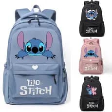Mochila Lilo & Stitch À Prova D'água De Alta Altura 48h Para Estudantes , Conjunto Escolar De Cosplay De Anime , Refor F