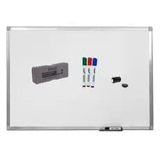 Quadro Branco Magnético 90x60 Acompanha Apagador E 4 Canetas