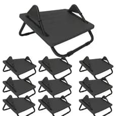 Kit  10 Apoio de pés ergonômico Descanso Base Suporte Ergonômico Para Os Pés Multivisão