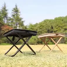 Banquinho Dobrável para Ambiente Externo Cadeira Pequena Dobrável portátil Equipamento de Camping