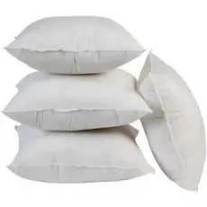 Kit com 4 Refil Enchimentos para Almofadas 45x45cm Flcos de Espuma