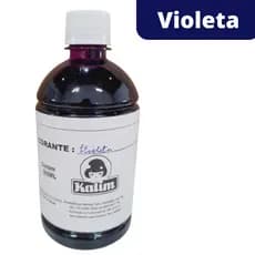 Corante 500ml Para Produtos De Limpeza , Sabão, Amaciante , Detergente , Aromatizantes, Água De Lençóis violeta