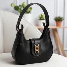 Bolsa Feminina Premium com Passador Dourado Fashion