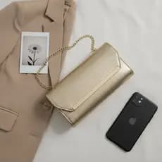 Bolsa Clutch Feminina Luxo Alça Removível para Casamento e Festa