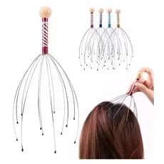 KIT 2 MASSAGEADOR MANUAL PARA CABEÇA ANTI ESTRESSE