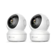 Kit 2x Câmera de Segurança C6N EZVIZ FullHD WiFi Pan-tilt