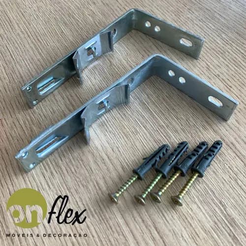 Presilha de Instalação para Persiana Vertical Com Bando