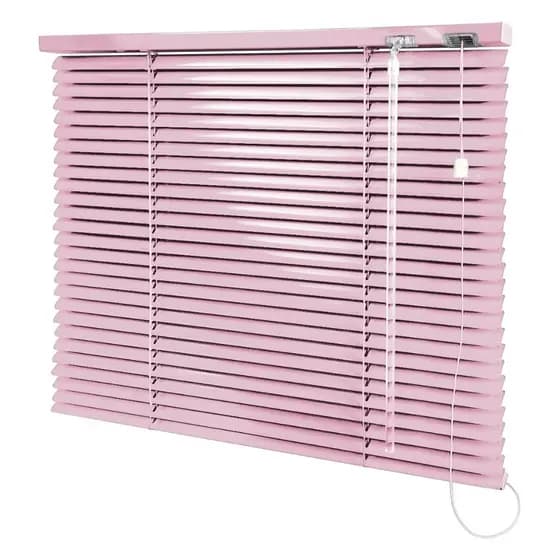Cortina - Persiana Horizontal Rosa de Alumínio Inúmeros Tamanhos