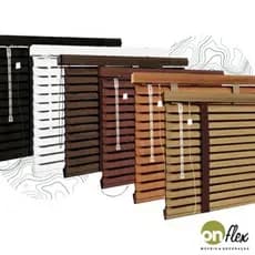 Persiana Horizontal de Bambu 50mm Fita | Decoração, Privacidade e Controle de Luz