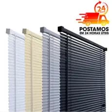 Cortina Persiana Horizontal de PVC. Inúmeros tamanhos - Pronta entrega
