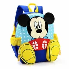 Children Kindergarten School Bag Backpack Boys And Girls Cartoon Mickey Bag Children Small And Middle Class Backpack