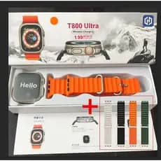 2025 Nova Série 8 Relógio T800 Ultra2 MAX Smart Watch Esportivo Sem Fio À Prova D'água
