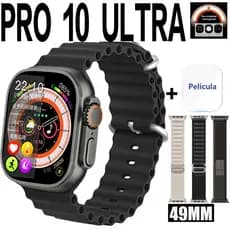 2025 Novo Pro 10 Smartwatch 1. 1 Tela Original Série 9 2.2 Polegadas Bluetooth À Prova 49mm NFC