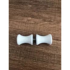 Puxador para Box Ø25 x 35 em alumínio