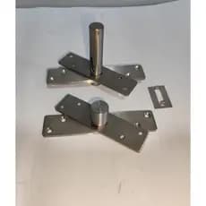 5044-Pino Pivotante Inox Para Portas Até 250kg com Regulagem