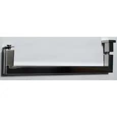 Porta Toalha com Puxador Inox quadrado de 2,5cm x 60cm