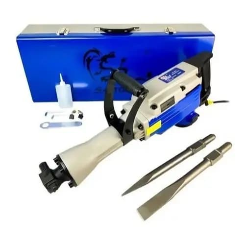Martelete Rompedor Demolidor 15kg 1800W Similar Makita/Bosch Com Maleta Super Promoção