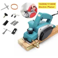 Plaina Elétrica Profissional Manual 2000W Multi-Funções