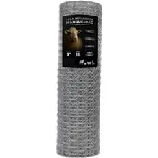 Tela Mangueirão Galvanizada a Fogo 1,20 x 50m Fio 18 Cerca Forte para Cachorro, Horta e Proteção